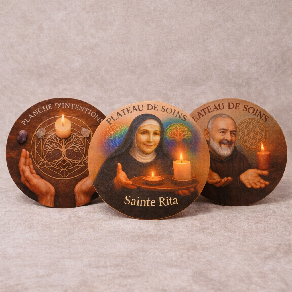 Supports énergétiques de soins et d'intentions